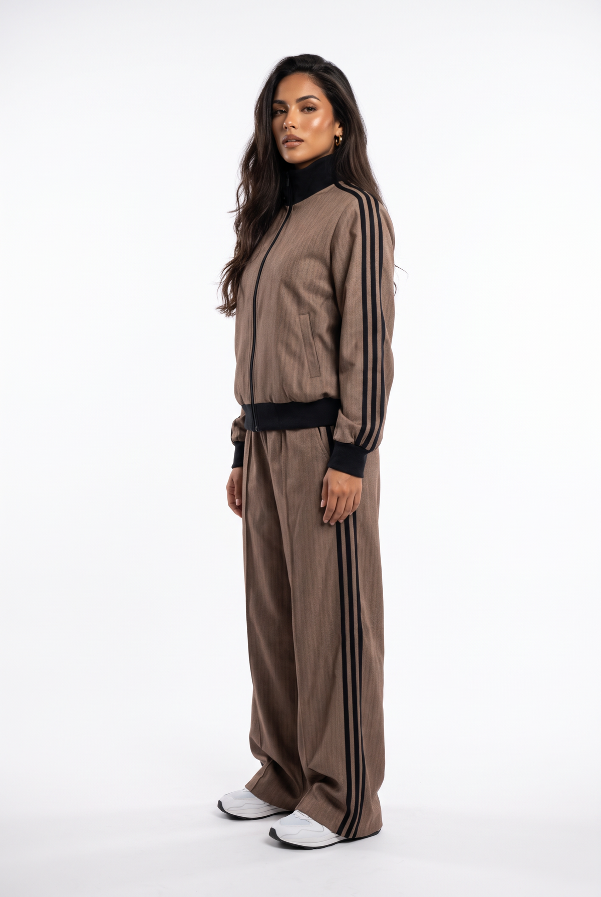 Pinstripe Tailored Track Set
