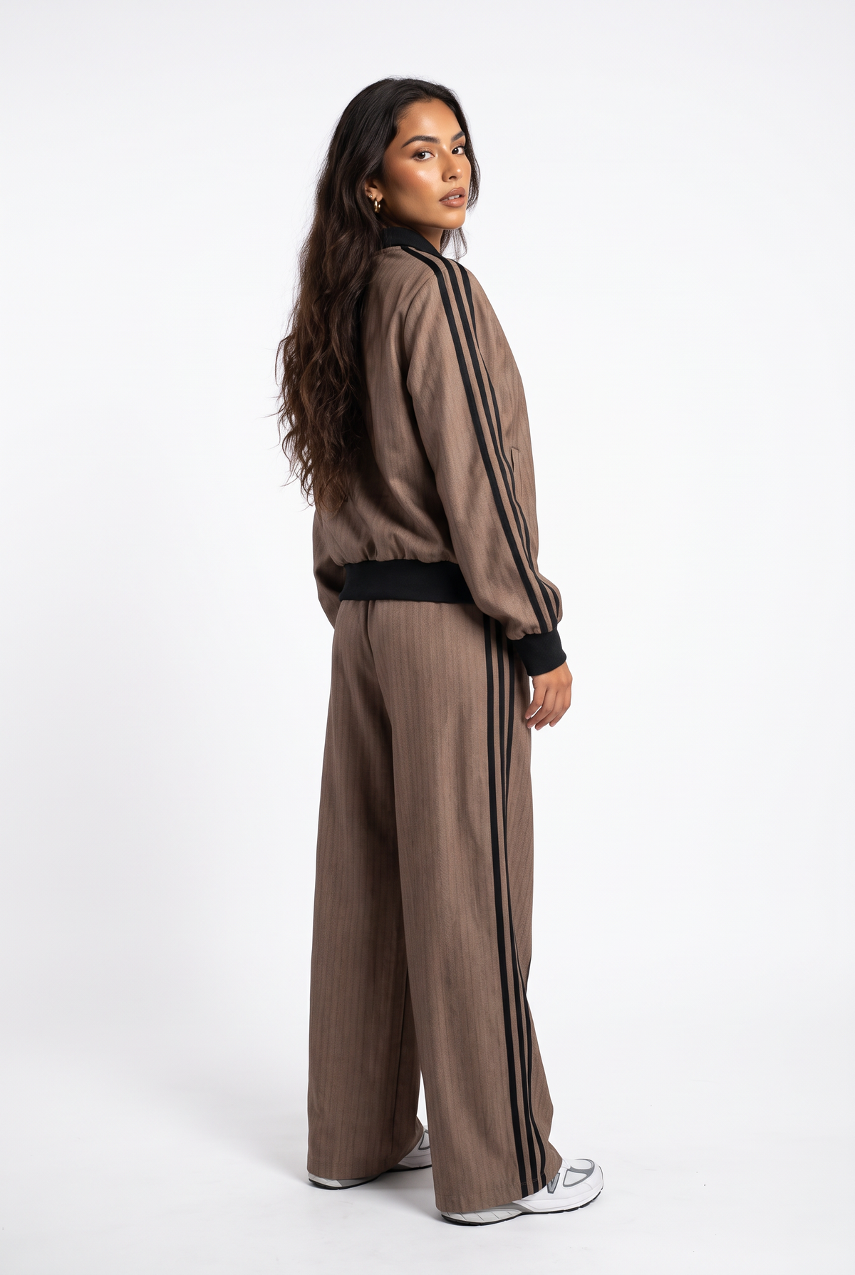 Pinstripe Tailored Track Set